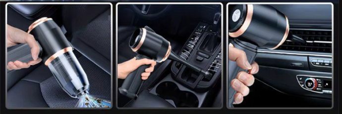 ⁦aspirateur 4in1 _ المكنسة الكهربائية المحمولة⁩ - الصورة ⁦2⁩