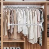 ⁦حامل الستائر و الملابس بدون حفر⁩ - الصورة ⁦8⁩